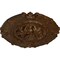 Ekena Millwork Southampton Ceiling Medallion, Hand-Painted Root Beer Crackle, 16 1/2"OD x 2 3/8"P CM16SORBC - alternate 3